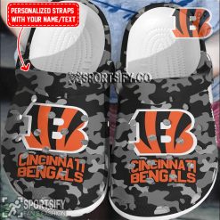 CLS02048 - Custom Cincinnati Bengals Clogs Shoes-Sportsify