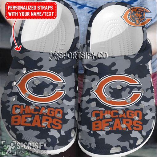 CLS02044 - Custom Chicago Bears Clogs Shoes-Sportsify