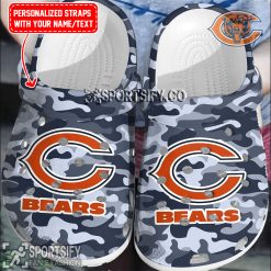 CLS02043 - Custom Chicago Bears Clogs Shoes-Sportsify