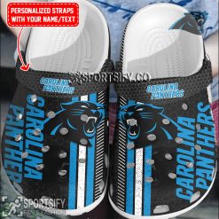 CLS02040 - Custom Carolina Panthers Clogs Shoes-Sportsify