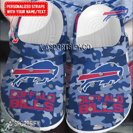 CLS02032 - Custom Buffalo Bills Clogs Shoes-Sportsify