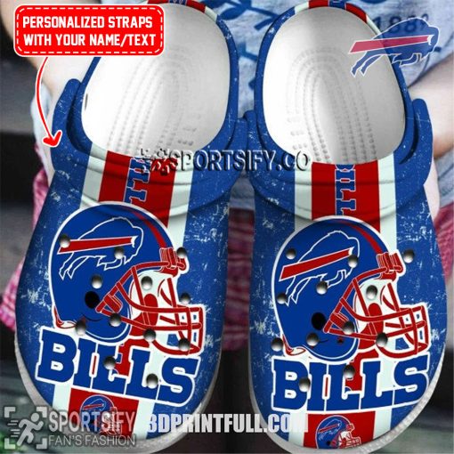 CLS02029 - Custom Buffalo Bills Clogs Shoes-Sportsify