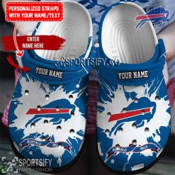 CLS02027 - Custom Buffalo Bills Clogs Shoes-Sportsify