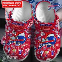 CLS02024 - Custom Buffalo Bills Clogs Shoes-Sportsify