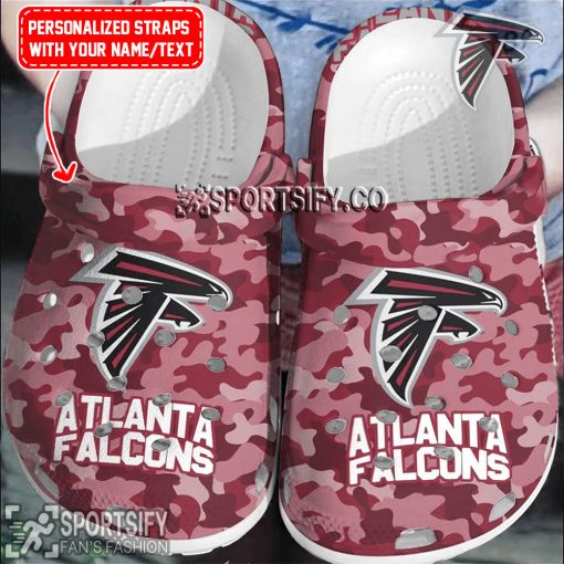 CLS02015 - Custom Atlanta Falcons Clogs Shoes-Sportsify