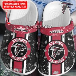 CLS02013 - Custom Atlanta Falcons Clogs Shoes-Sportsify