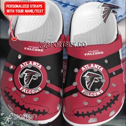 CLS02014 - Custom Atlanta Falcons Clogs Shoes-Sportsify