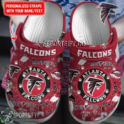 CLS02011 - Custom Atlanta Falcons Clogs Shoes-Sportsify