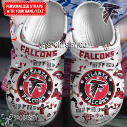 CLS02010 - Custom Atlanta Falcons Clogs Shoes-Sportsify