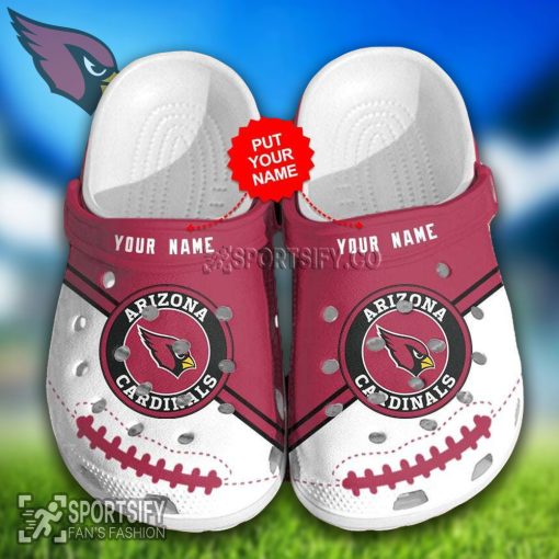 CLS02008 - Custom Arizona Cardinals Clogs Shoes-Sportsify