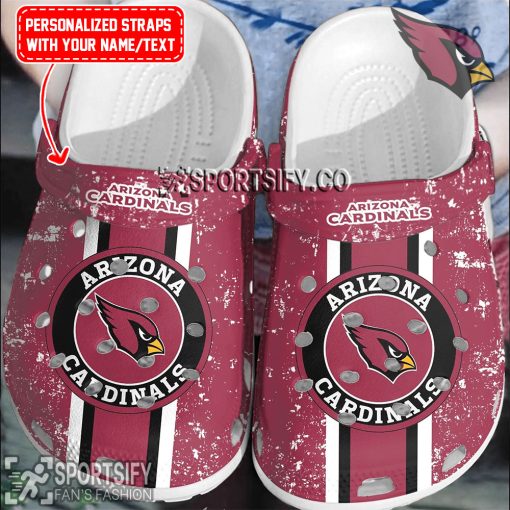 CLS02006 - Custom Arizona Cardinals Clogs Shoes-Sportsify