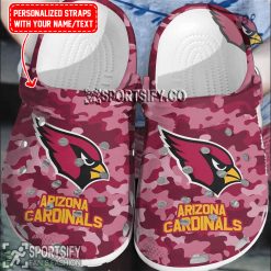 CLS02004 - Custom Arizona Cardinals Clogs Shoes-Sportsify