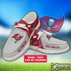 HDS0330 - Custom Tampa Bay Buccaneers Hey Dude Shoes-Sportsify