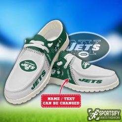 HDS0325 - Custom New York Jets Hey Dude Shoes-Sportsify