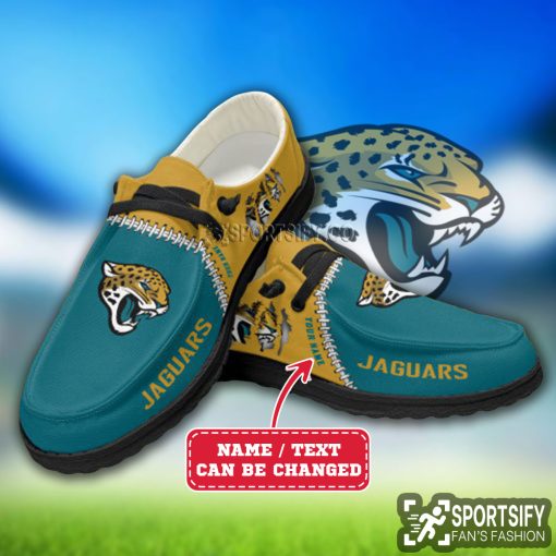 HDS0315 - Custom Jacksonville Jaguars Hey Dude Shoes-Sportsify