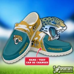 HDS0315 - Custom Jacksonville Jaguars Hey Dude Shoes-Sportsify