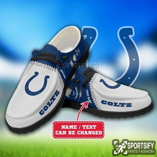 HDS0314 - Custom Indianapolis Colts Hey Dude Shoes-Sportsify